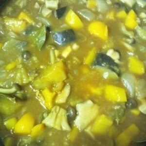 とろとろ野菜が美味しい～♪夏野菜のカレー